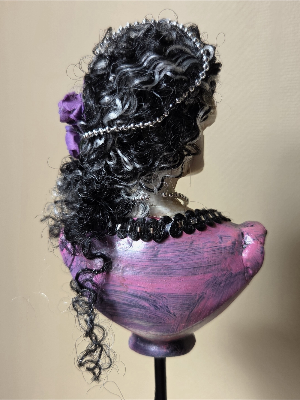 Victorian Gypsy Skeleton Witch Tabletop Decor - Picture 6 of 7